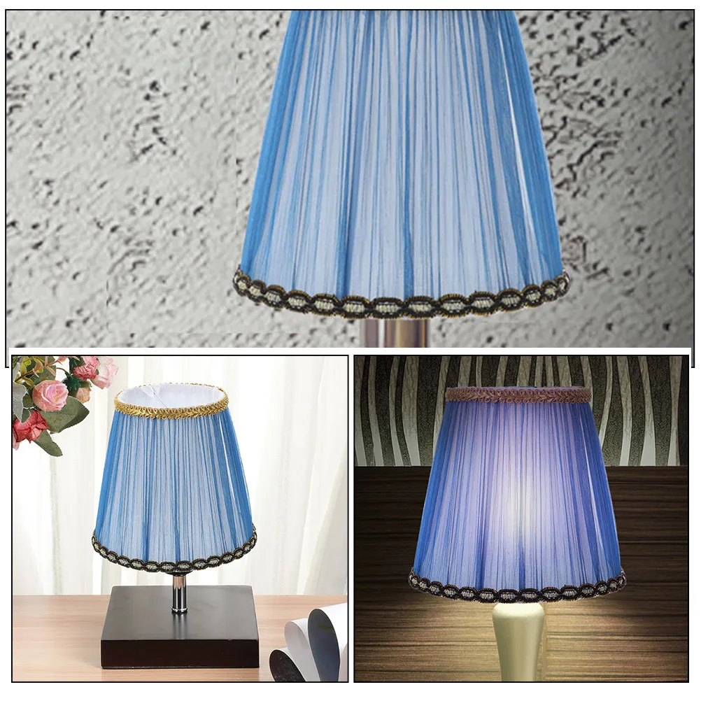2Pcs Fabric Lampshade Clip Replacement Clip Lamp Shade For For Bedroom For Students Easy Install Pendant Wall