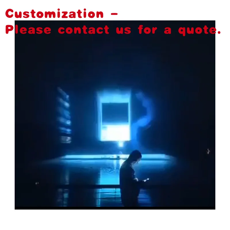 

custom.Customized Large Outdoor Fountain Projector Curtain Movie Screen Wall Projection Lake Application