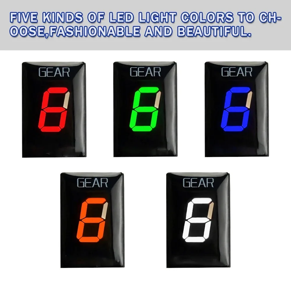 For Honda CB400X 2021-2023 CBR400R 2021-2023 CB300R 21-23 Motorcycle Gear Indicator Digital 1-6 Level Gear Display Speed Bracket