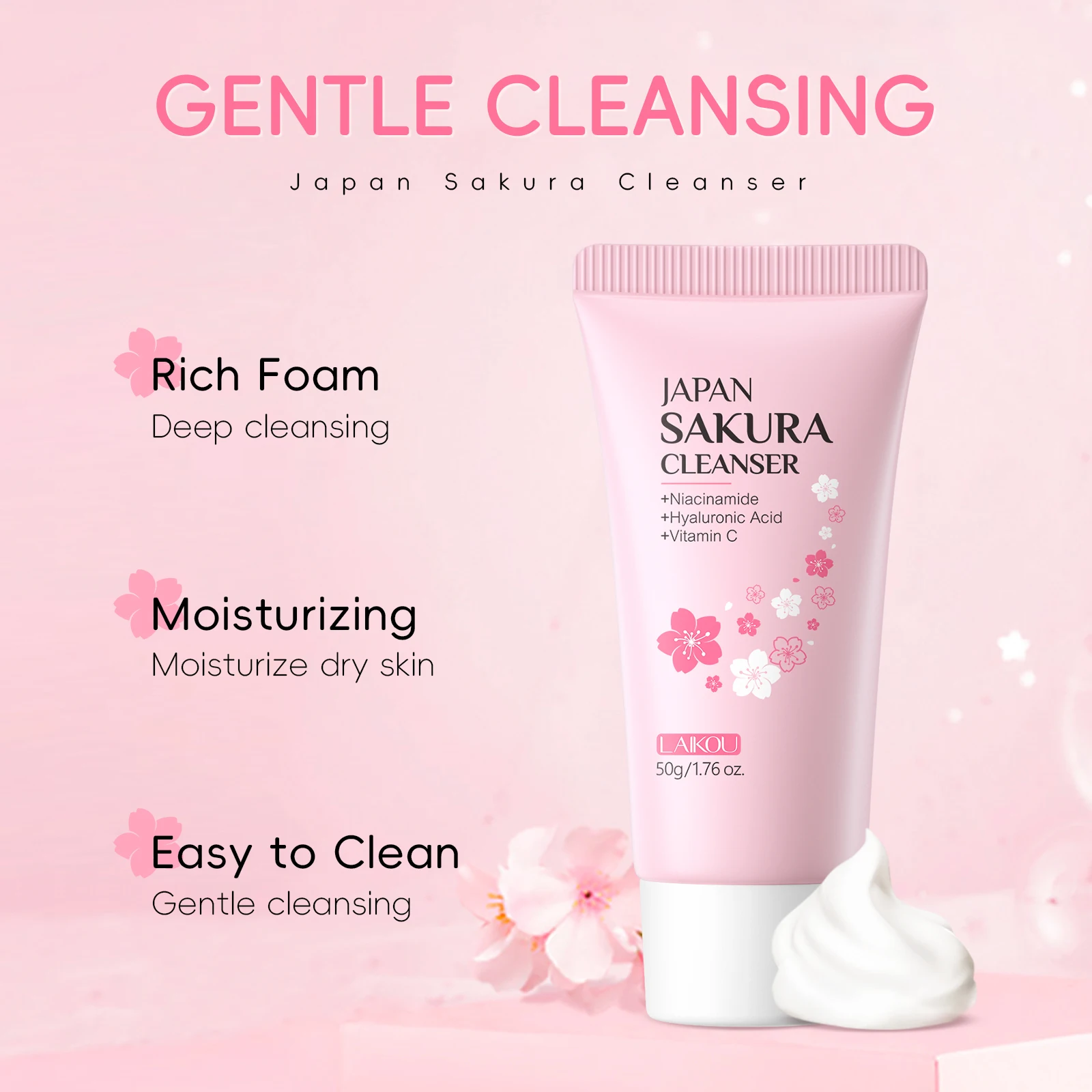Set de Cuidado Facial LAIKOU J - Cleanser Face reseña y precio