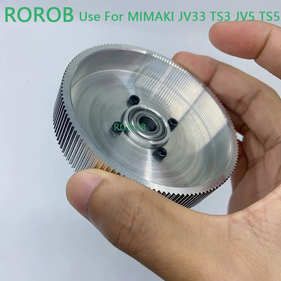 Mimaki Belt Drive Motor Gear Double Cone Pulley For Mimaki JV33 TS3 JV5 TS5 Large Format Printer Inkjet Pulley Pinch Roller