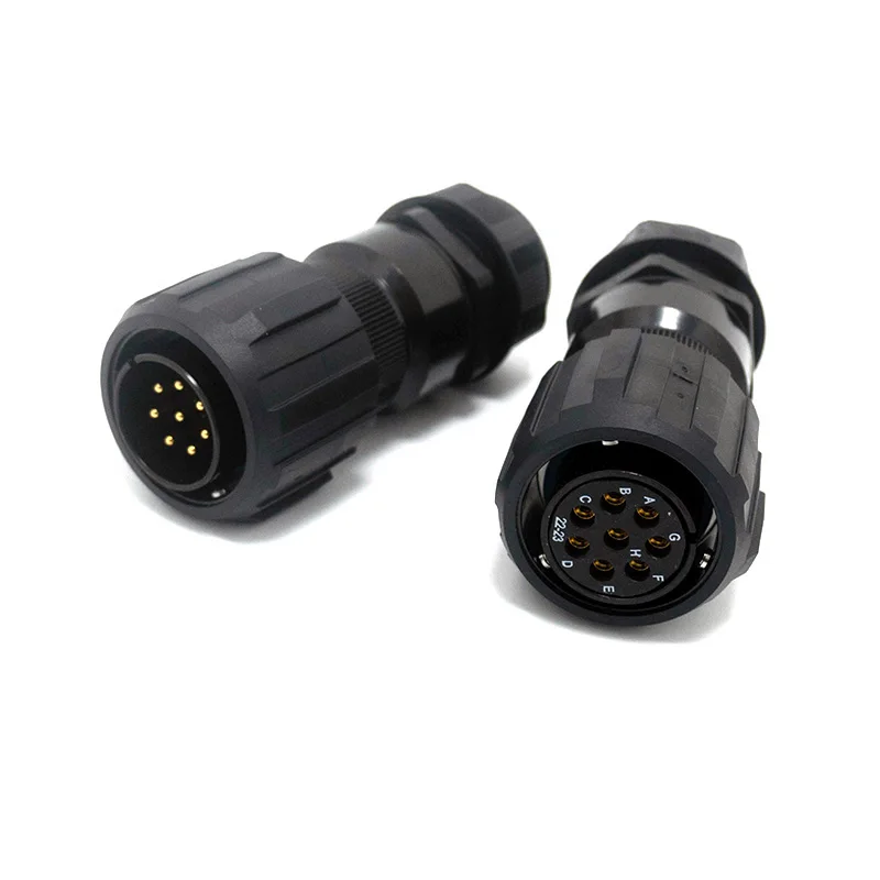 

IP67 8 Pin Audio Speaker Connector 8 Pole Solder Contact Male Female Plug Mount Socket Adapter for Louderspeaker Line Arrays