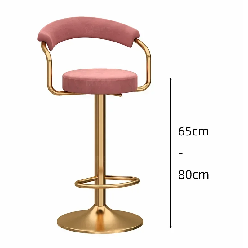 High Stool Kitchen Garden Chair Designer Bar Furniture Chairs Design Sillas Para Comedor Height Cafe Lounge Modern Minimalist