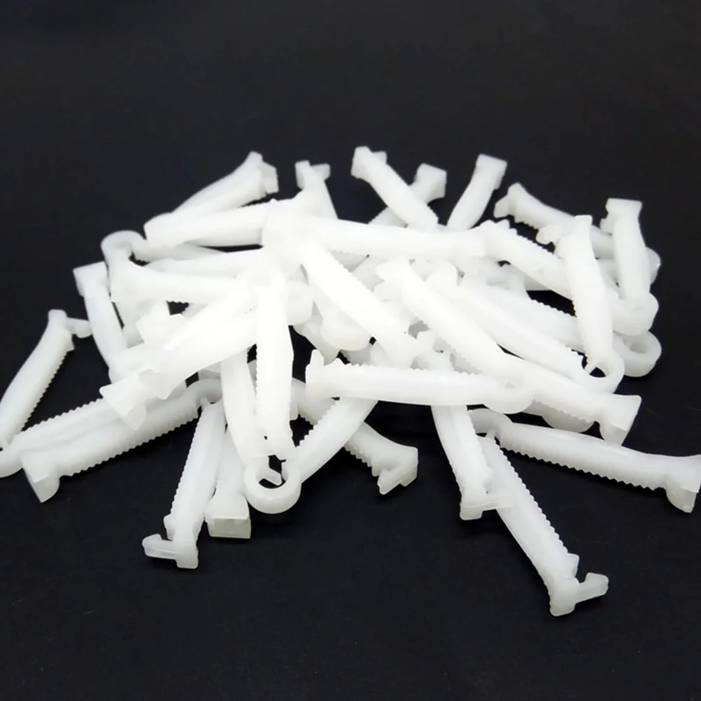 

1Set Umbilical Cord Clip Livestock Disposable Plastic Safety Clamp Cutting Umbilical Cord Clip for Herds