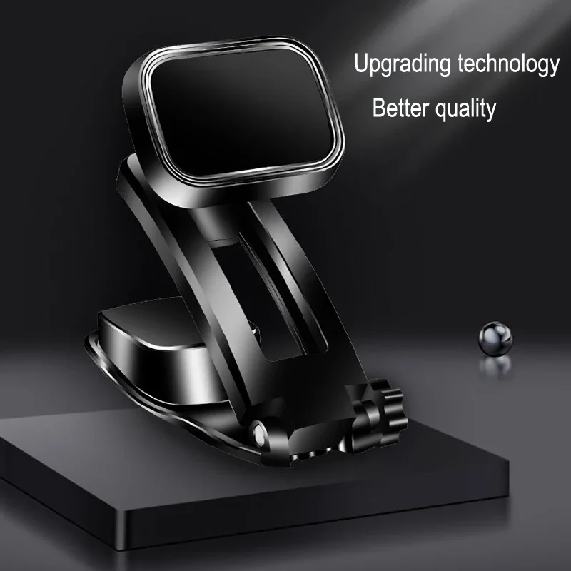 YASOKO Car Phone Mount Magnetic 360° Rotatable Phone Holder Dashboard Adjustable Vehicle Phone Stand Universal