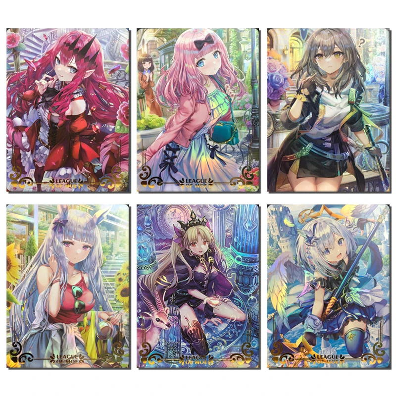 

Goddess Story Honkai Star Rail Amane Kanata Fujiwara Chika Tristan Homemade flash cards Game collection Birthday Christmas gifts