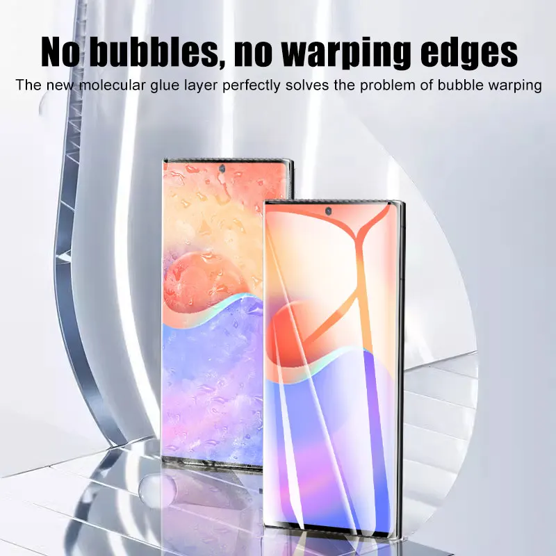 4Pcs Not Glass Hydrogel Film For Samsung Galaxy S24 S23 FE S22 Note 20 10 Ultra S21 S20 plus S10 Lite Screen Protector S10E Film image 6