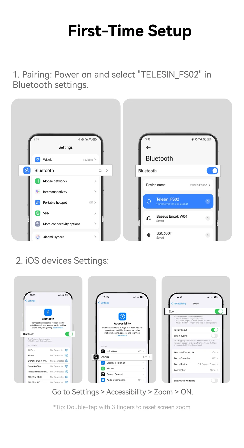 TELESIN Magnetisches RGB-Füllicht Handy-Kamera-Aufnahmegriff Telefonhalter Aufnahmehilfe Fernbedienungsgriff für Smartphones – Detail 13