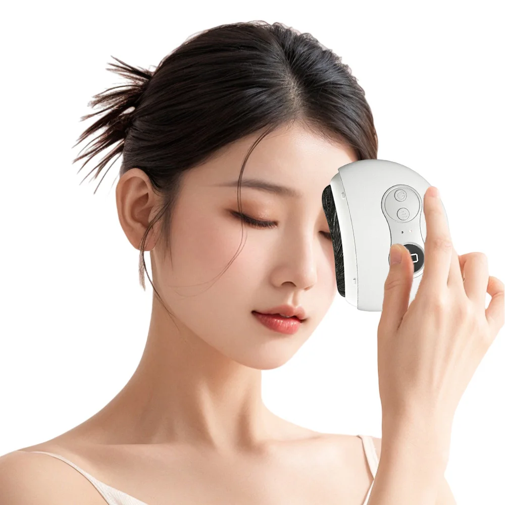 Electric Gua Sha Massager Scraper for Face Neck Body Facial Lifting Instrument Hot Compresses Body Slimming Vibration Massage