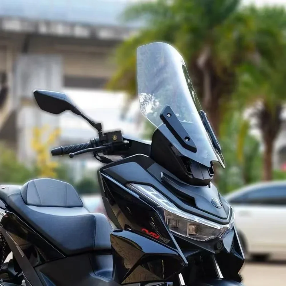 【Premium quality】Suitable for VOGE SR250GT SR 250GT windshield modification raised front windshield motorcycle accessories