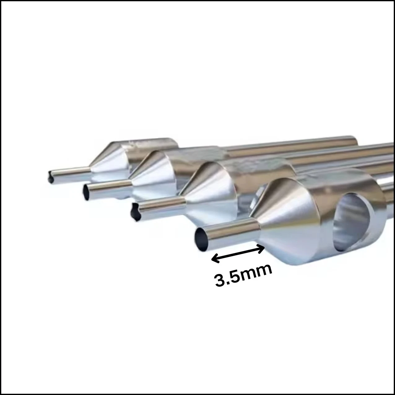 1/5/10Pcs, 316 Stainless Steel 3.5mm FUE Hair Transplant Drill, 0.7/0.8/0.9/1.0/1.1/1.2mm Sizes Hair Follicle Extractor Punch