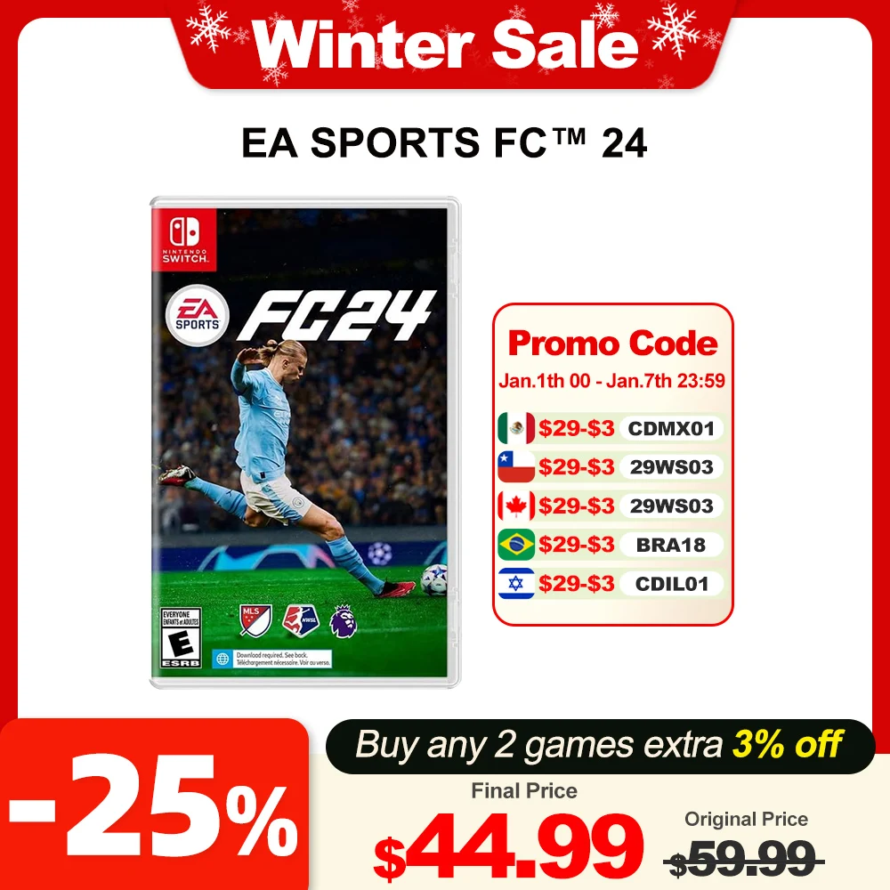 EA SPORTS FC24 Nintendo Switch-spelaanbiedingen 100% officiële fysieke gamekaart Sportgenre