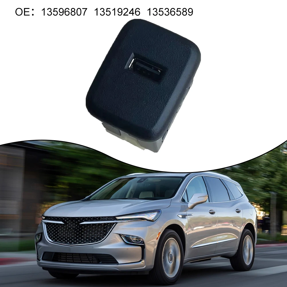 1pcs 13519246 Front USB Port Receptacle For Opel For Opel Crossland X Black USB Charging Socket Car Accessories