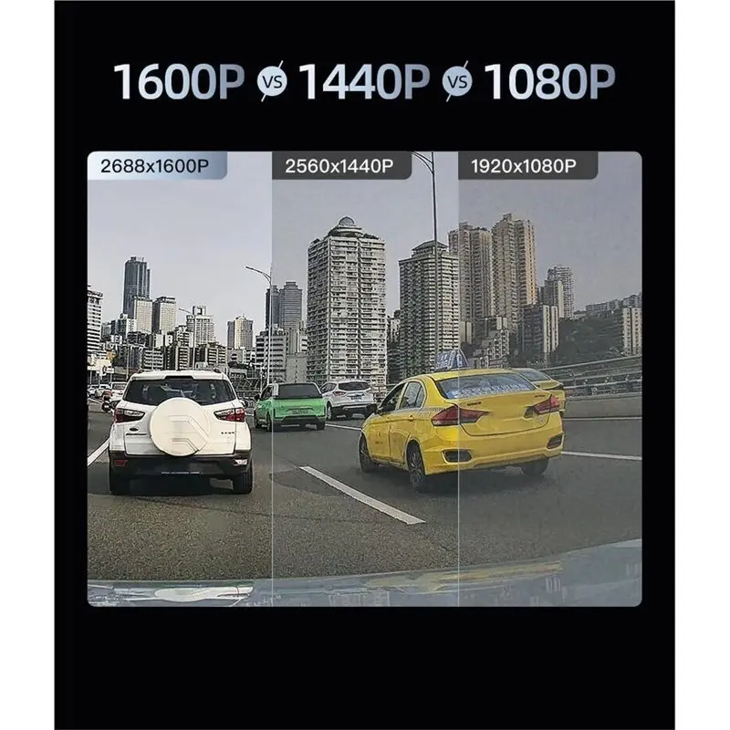 Dash Cam A510 1600P 3K Image HDR ADAS 24H Parking Monitoring Voice Control For Car DVR 70Mai A510 Lite 3K Camera