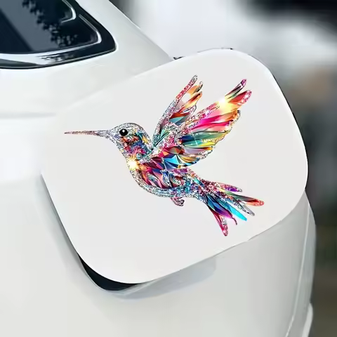 Hummingbird Funny Decorative Car Stickers , Adhesive Sticker for Cars, Trucks, Motorcycles, Laptops, Windows, Glass, Walls