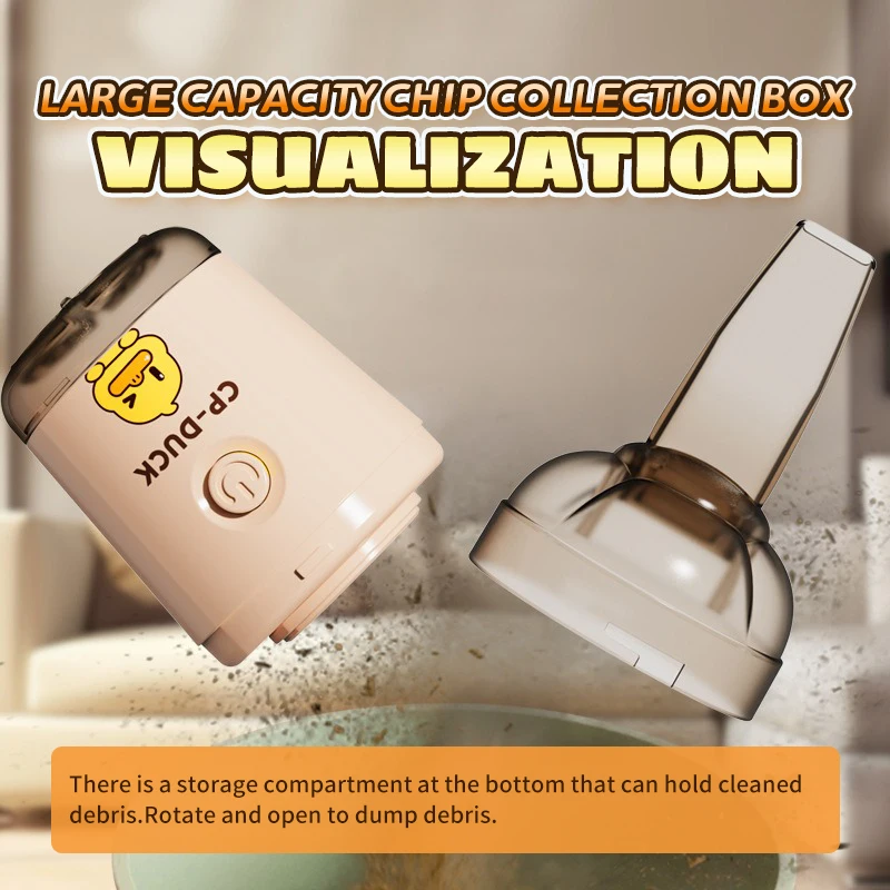 مكنسة كهربائية منزلية لاسلكية صغيرة لسطح المكتب ، منظف سطح مكتب قابل لإعادة الشحن ، هدية قرطاسية للطلاب