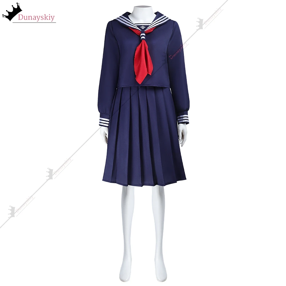 Game Silent Cosplay Hill F Fukahagi Chizuru School Uniform Costume Hill Hallowen Party RolePlay Tops Skirt Tie Socks Takerlama
