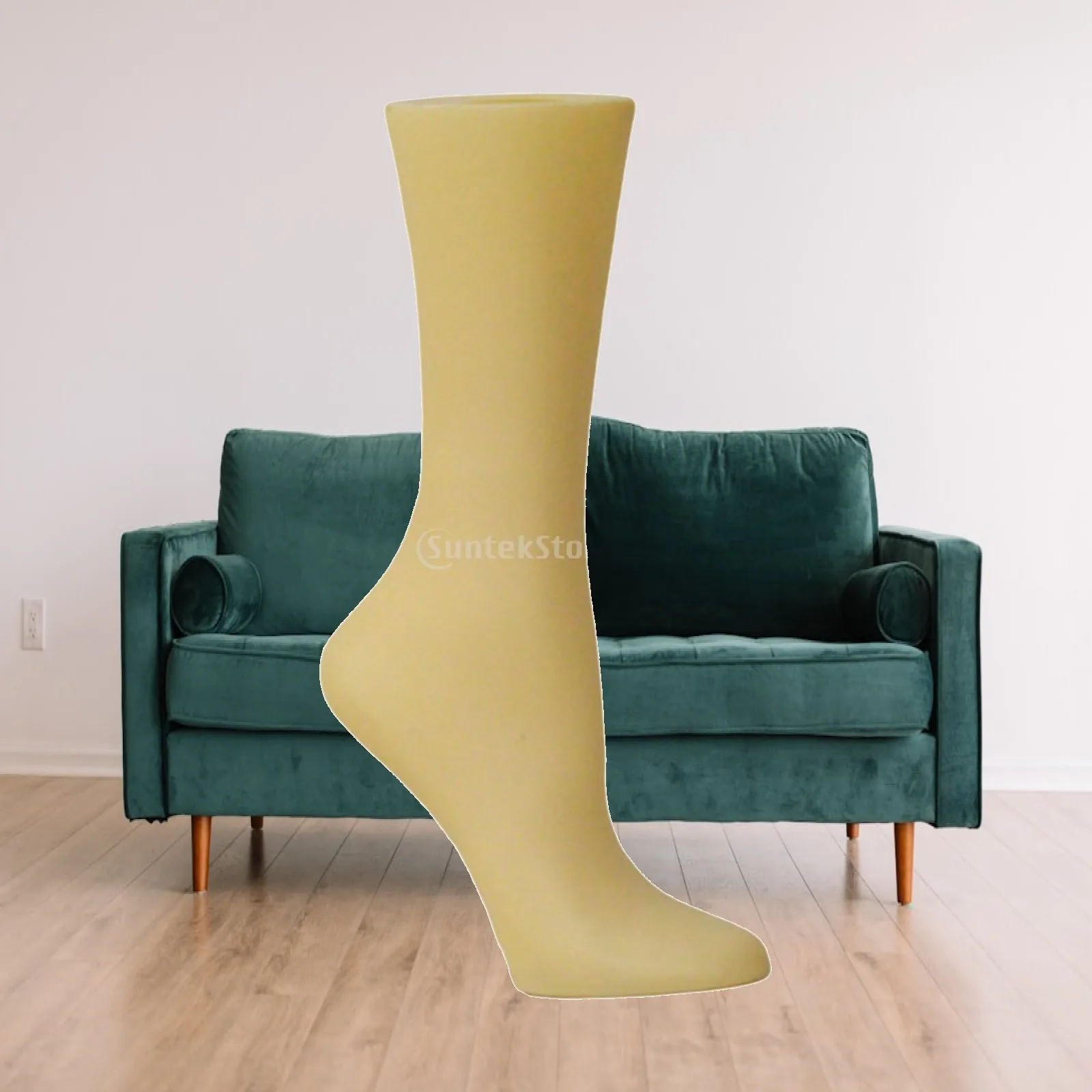 

Realistic Woman Foot Sock Display Mannequin Polyethylene Model for Store Home Sandals Showroom