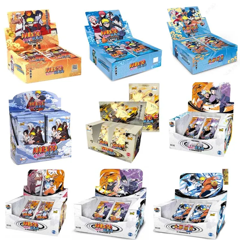 

Коллекционные карты Kayou Naruto, уровень 2/2,5/3/4, классический дизайн и стили, изысканные 12 коробок, игральные карты, игры, подарок для детей