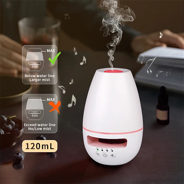 

Ultrasonic Essential Oil Cool Mist Aroma Diffuser Fragrance air Humidifier with Control Aroma Diffuser