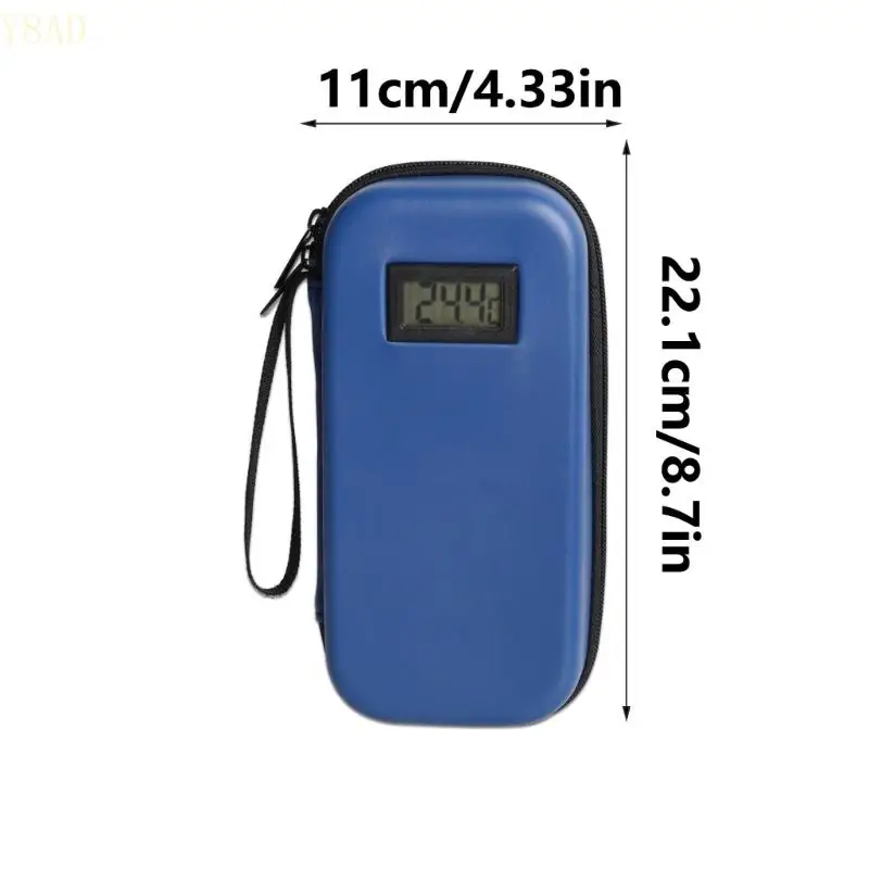 Y8AD Insulated Travel Organizers Storage Case With Reusable Ice Pack