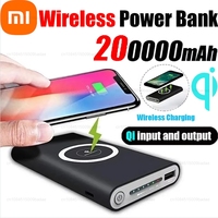 Xiaomi 200000mAh Power Bank Two Way Wireless Fast Charging Powerbank Magnetic Type-c External Battery For Iphone Samsung Lenovo