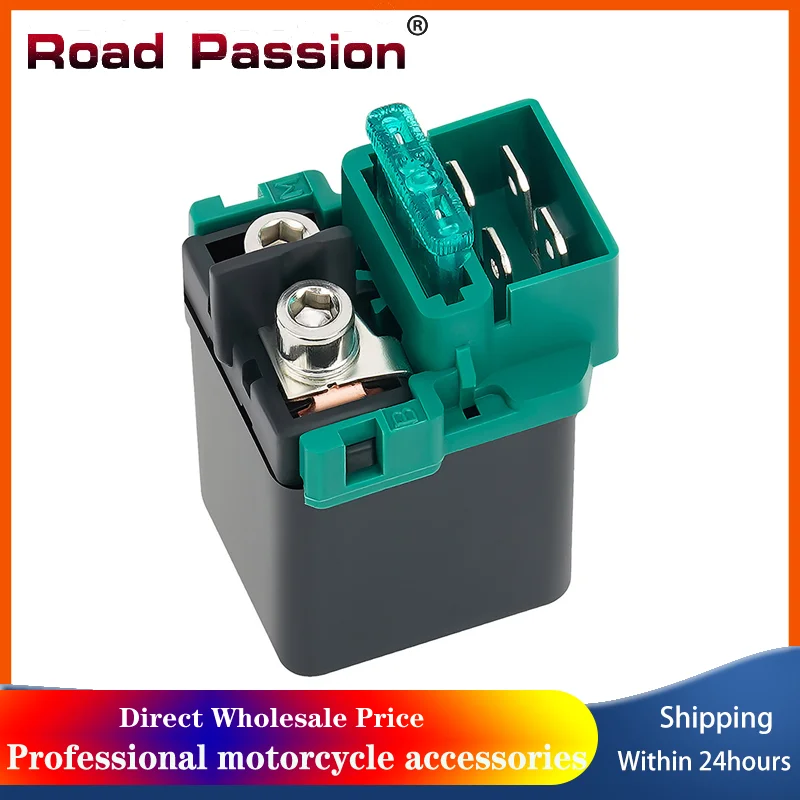 Road Passion Motorcycle Starter Relay For HONDA CB500 CB400SF CB400 VTEC CB250 Hornet 250 CBR1000F CBR1100XX CBR600RR CBR929RR