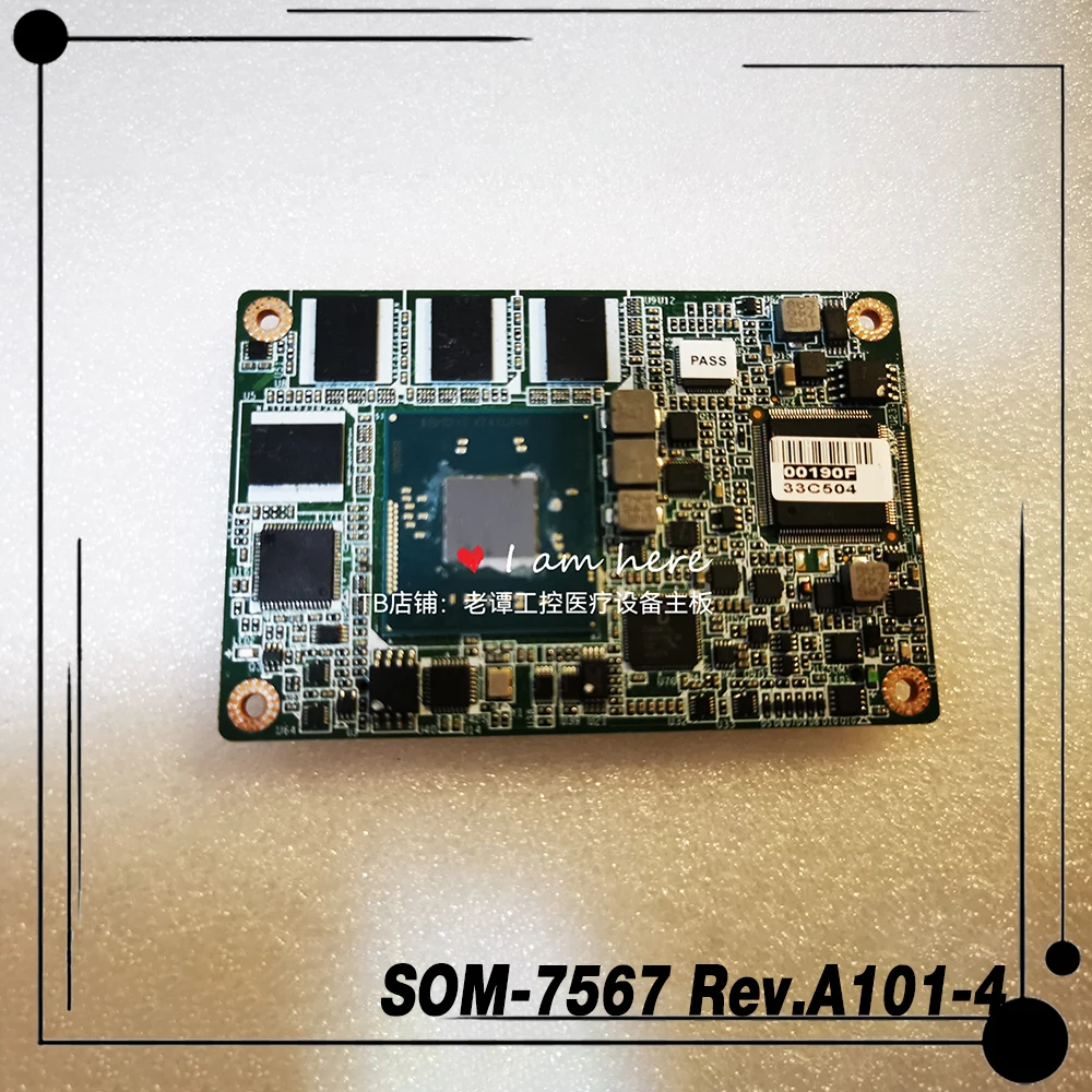 SOM-7567 Rev.A101-4, placa base Industrial Original, SOM-7567CS0X-S9A1E