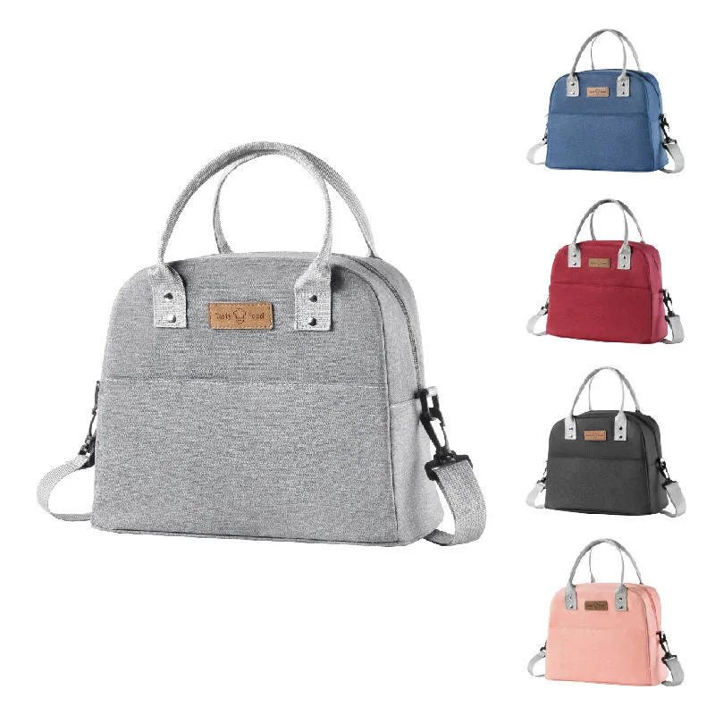 

Lunch Bag Women Insulated Messenger Bag Men Waterproof Lunch Cooler Bag Insulated Lunch Box Portable Handbag Picnic Bento Bag