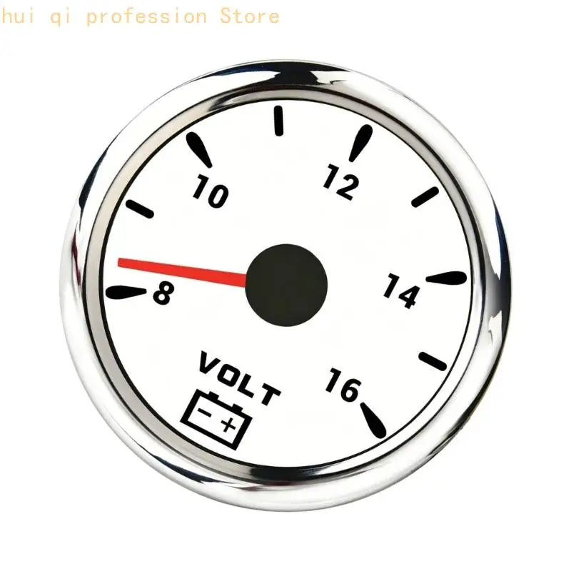 85mm Panel Mount Voltmeter Batteriespannungsanzeige für Boot Anhänger H8WE – Detail 9