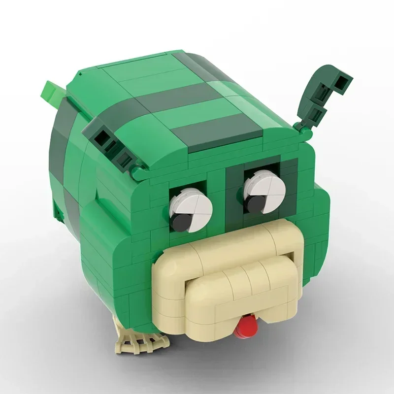 Moc popular acessórios de jogo pikmined blocos de construção monstro chefe maussed dos desenhos animados boneca montagem modelo presente aniversário crianças brinquedo