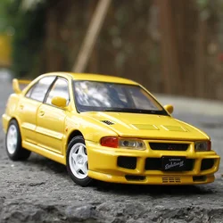 1:32 Mitsubishis Lancer Evo X 3 Alloy Car Model Diecast Metal Toy Vehicles Car Model Simulation Sound Light Collection Kids Gift