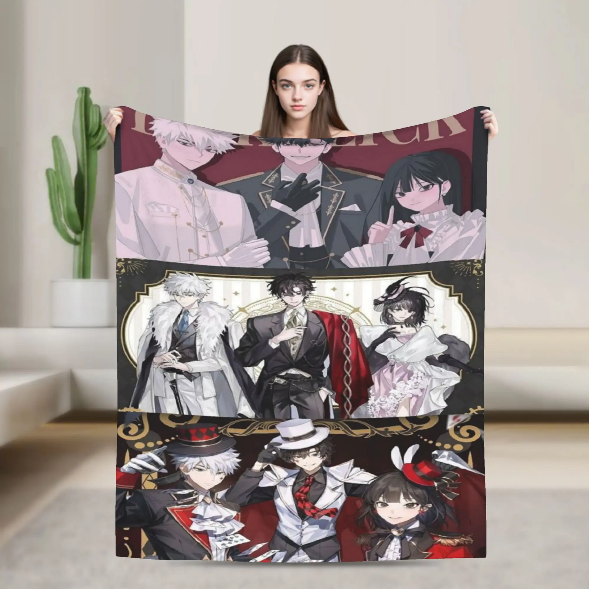 Super Soft Link Click Anime Throw Blanket Premium Flannel Fleece Lightweight  Bed Blanket Cozy Plush Blankets All Season Use