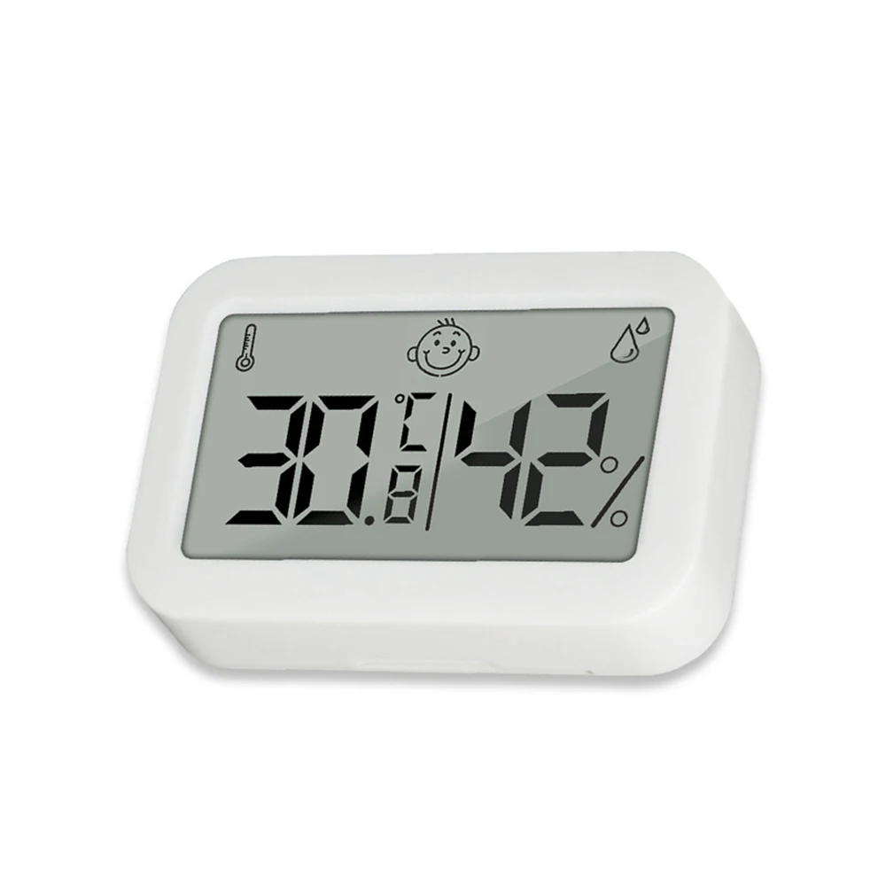 

Indoor Household LCD Thermometer High Precision Electronic Temperature and Humidity Meter for Homes Bedrooms Baby Rooms