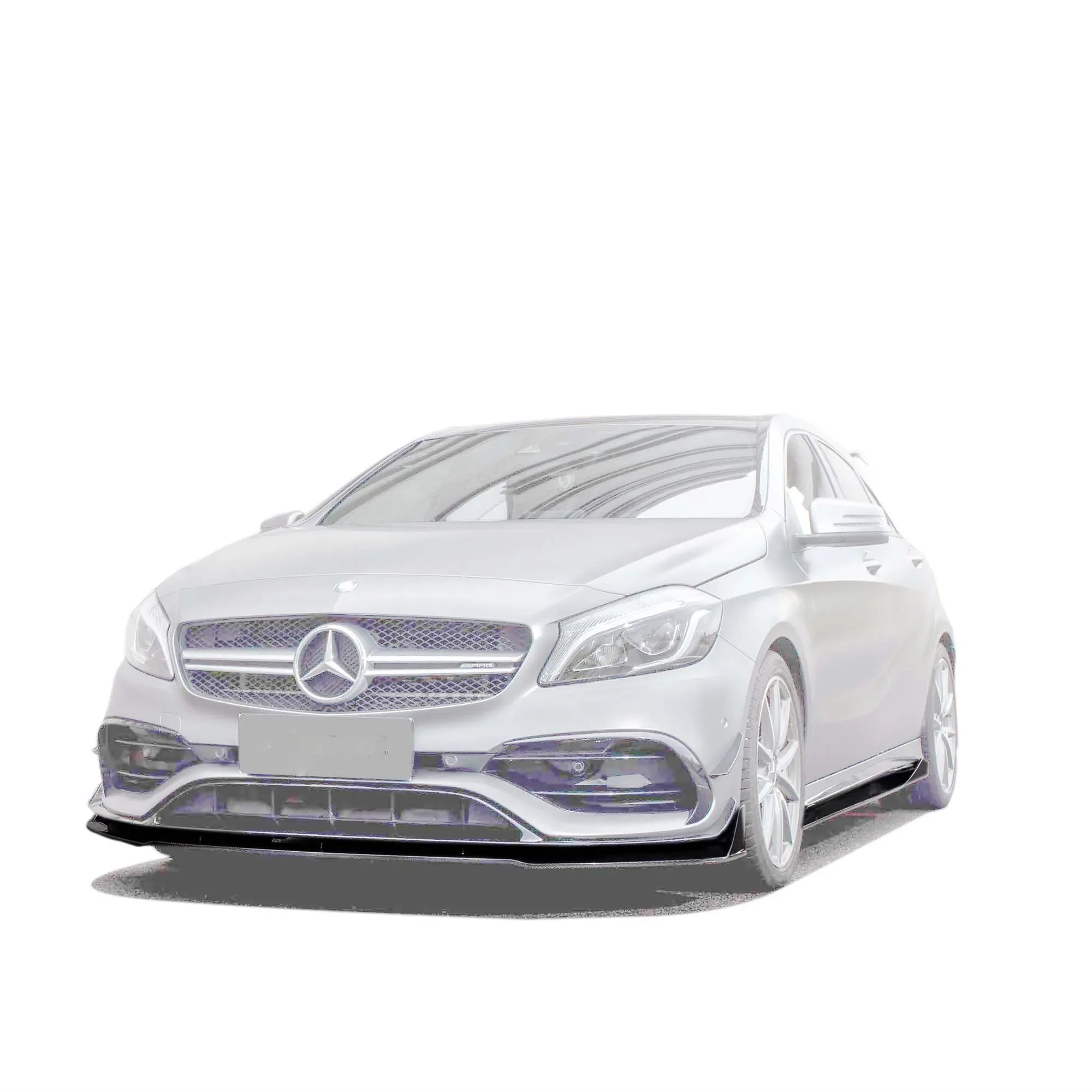 Body Kit For Mercedes-Benz A-Class W176 A200/A260/A45 Front Lip Side Spoiler Rear Spoiler