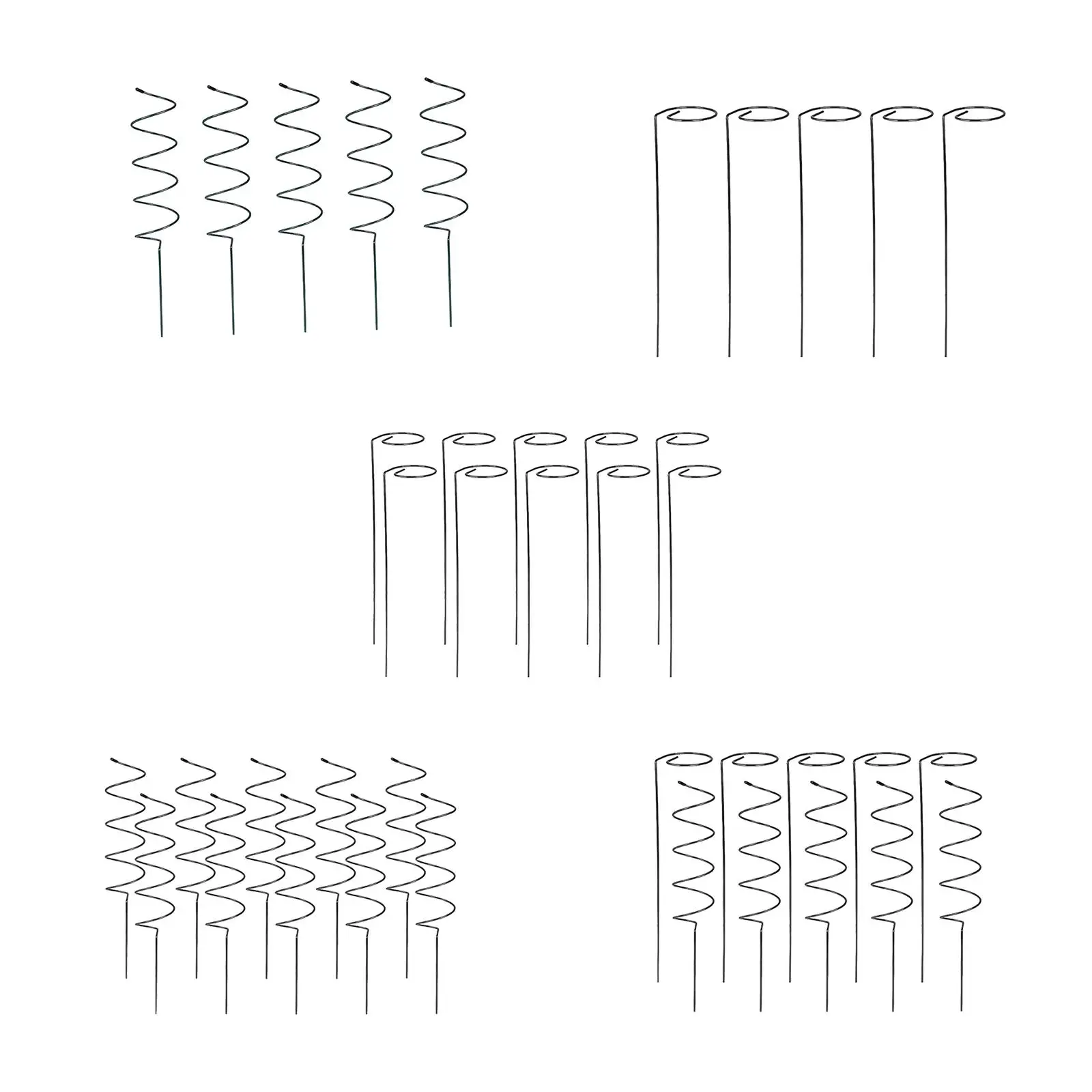 Pali per piante rampicanti Decorazione Ornamento Traliccio da giardino multifunzione facile da installare per verdure da giardino nel cortile interno del parco