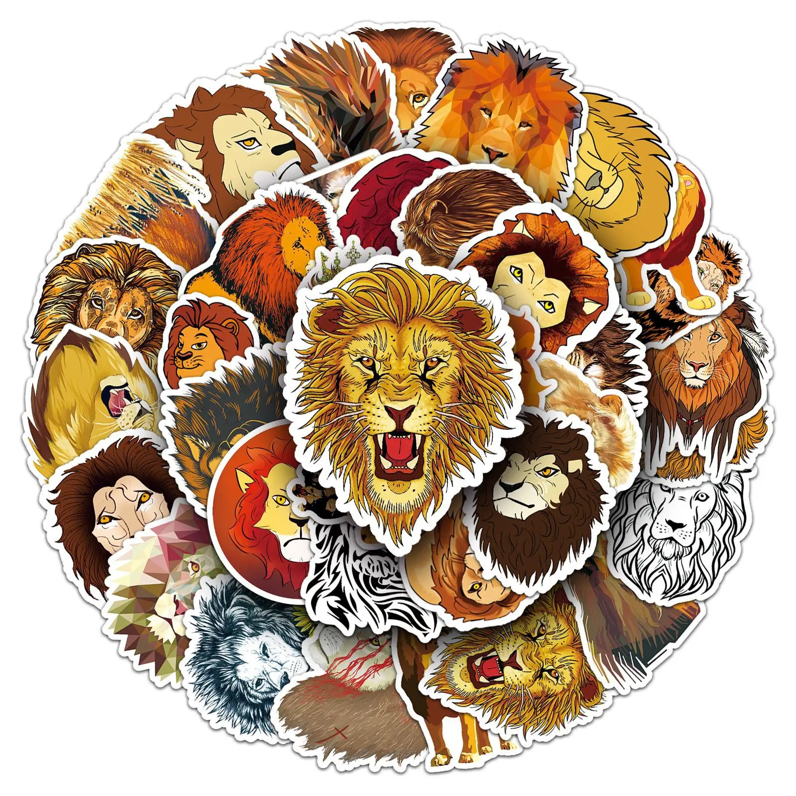 50-Pack Lion Graffiti Stickers - Lion Stationery & Office Supply(Kunshan)Co.Ltd review and price