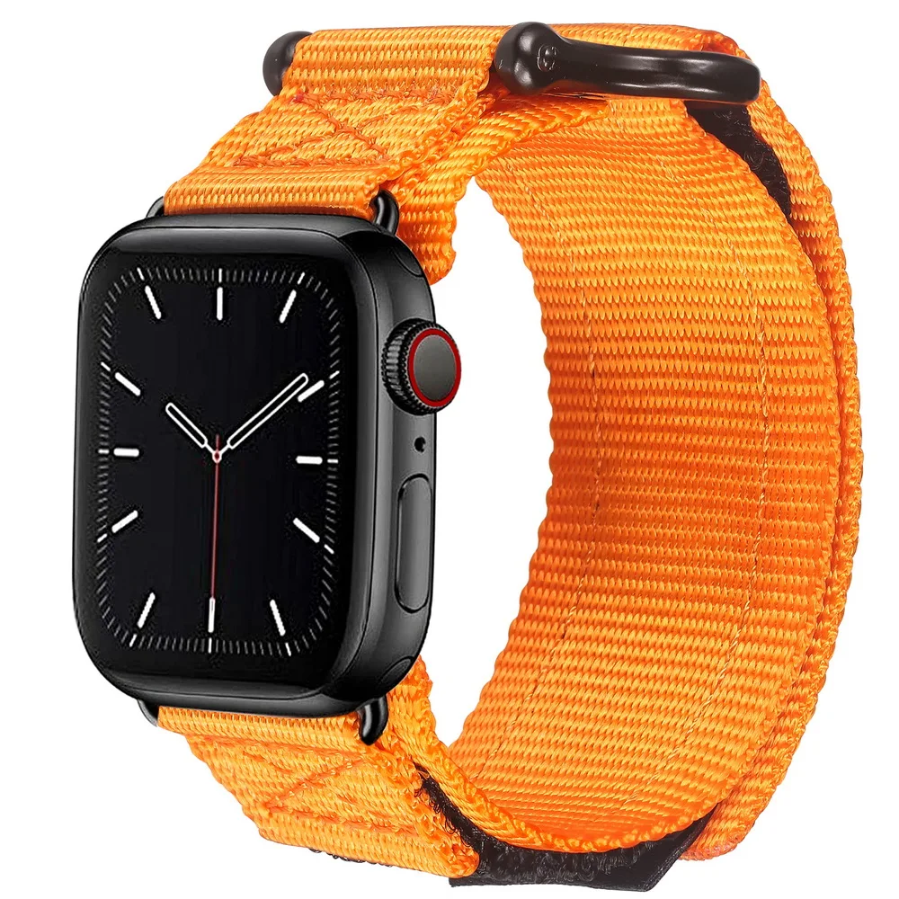 HEMSUT For Apple watch Band 45 49MM Nylon Fashions Sports Wrist Straps Compatibility ultra2 Iwatch SE 40 41 42 44mm