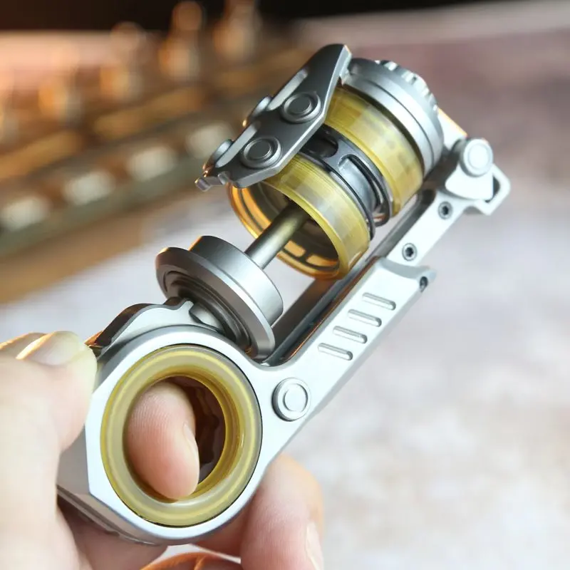 One-Piece Fingertip Spinning Toy, Portable Stress Relief Toy, Office Stress-Relief Toy, Gift Toy for Adults, Toy,