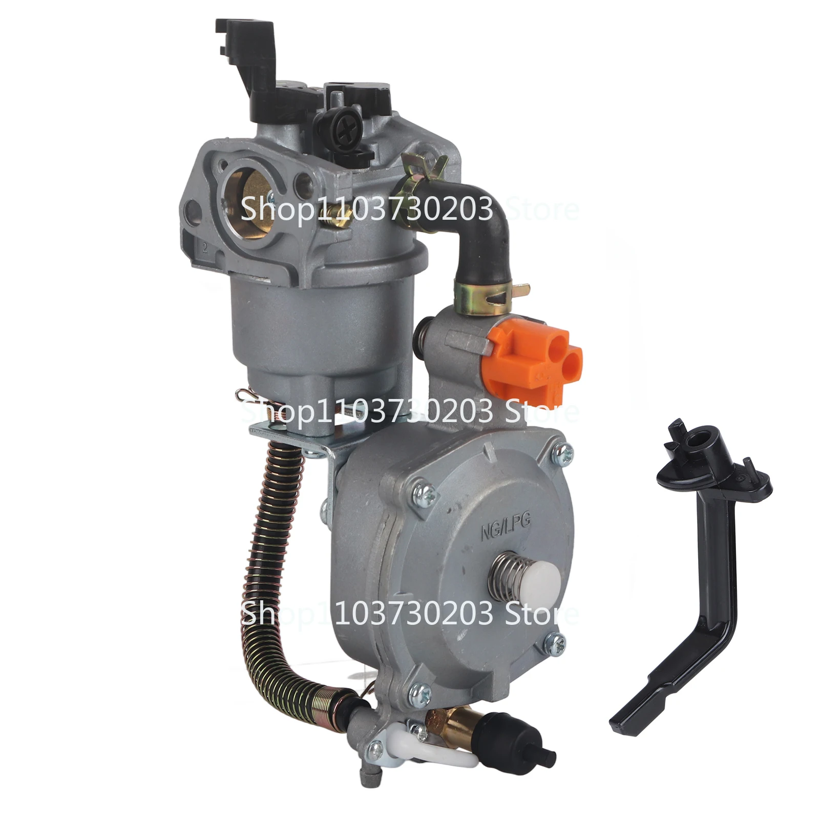 Generator Dual Fuel Carburetor LPG NG Conversion Kit for 2.8KW GX200 170F Manual Chokes for GX160 2KW 168F