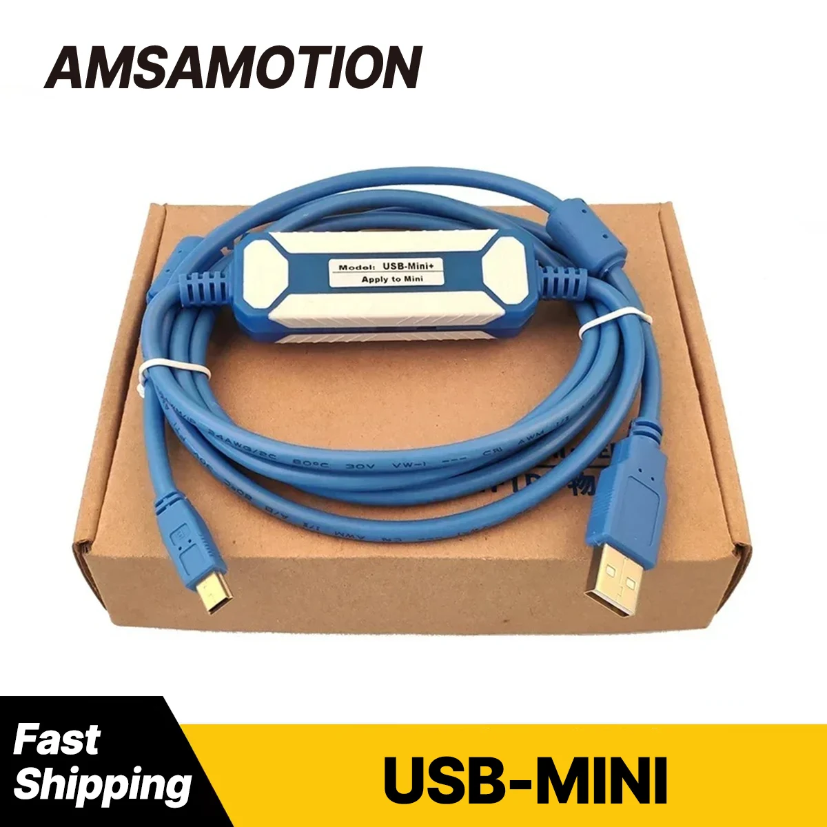 USB-MINI Suitable Panasonic A5 A6 Series Servo Driver Debugging Cable USB-A5/A6 Programming Cable