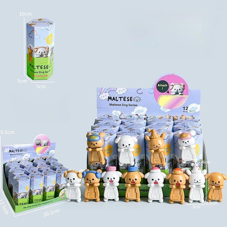 

Мальтийская собака серии слепая коробка куклы дети подарки на Рождество и день рождения слепая коробка новая милая аниме мини-фигурка слепая коробка загадочная коробка