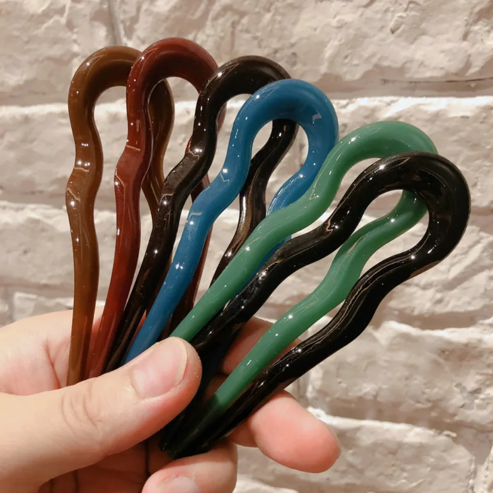 4 Teeth Insert Comb Hair Braider DIY Style Accessories Elegant Vintage Hair Stick Headwear Braider DIY Hair Styling Accessories