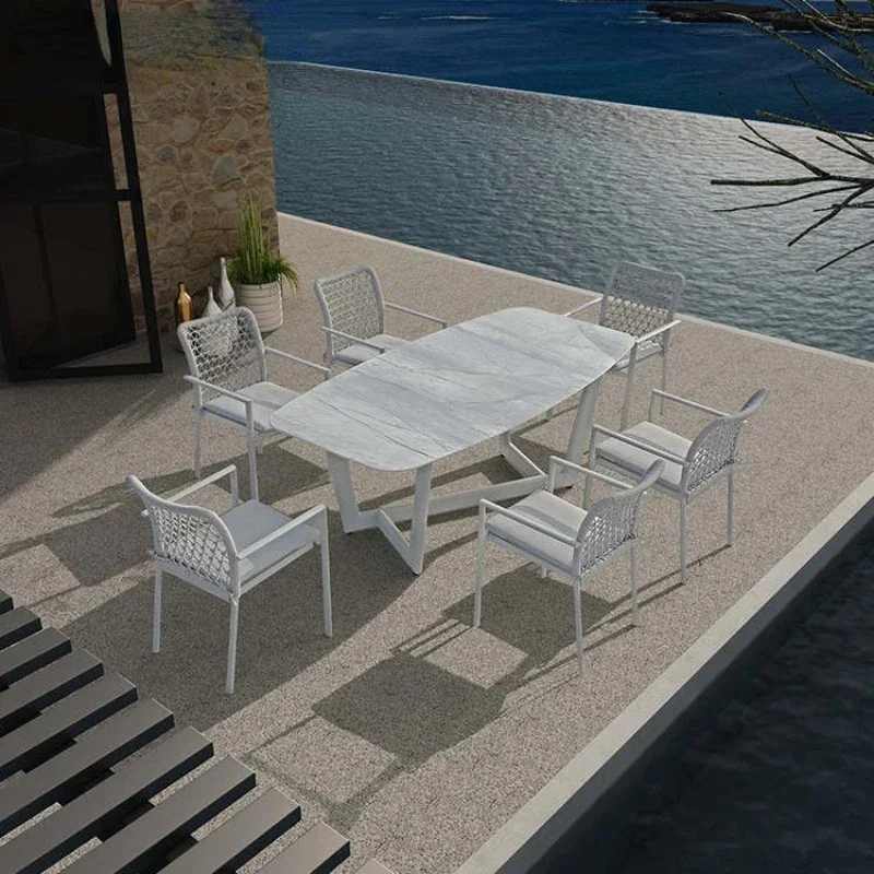 Club Dining Outdoor Entertaining Patio Table And Chairs Outdoor,Garden Balcony Table Sets