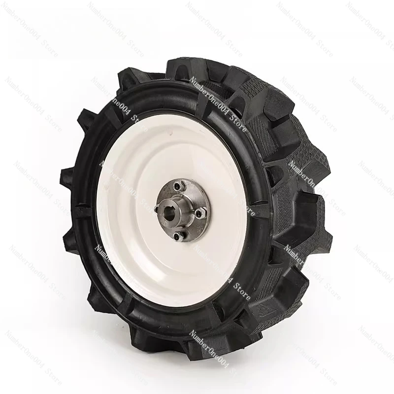 14x5 00 9 Solid Tire 14 Inch Rim 17mm Hub for Electric Lawn Mower Agricultural Wheel