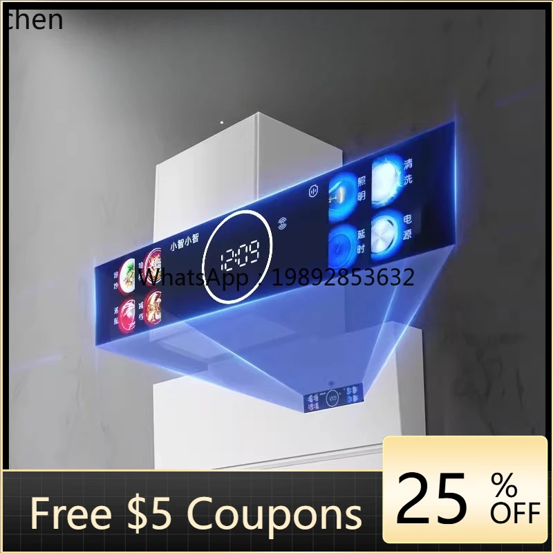 

range hood large suction frequency conversion pressurized range hood gas stove set