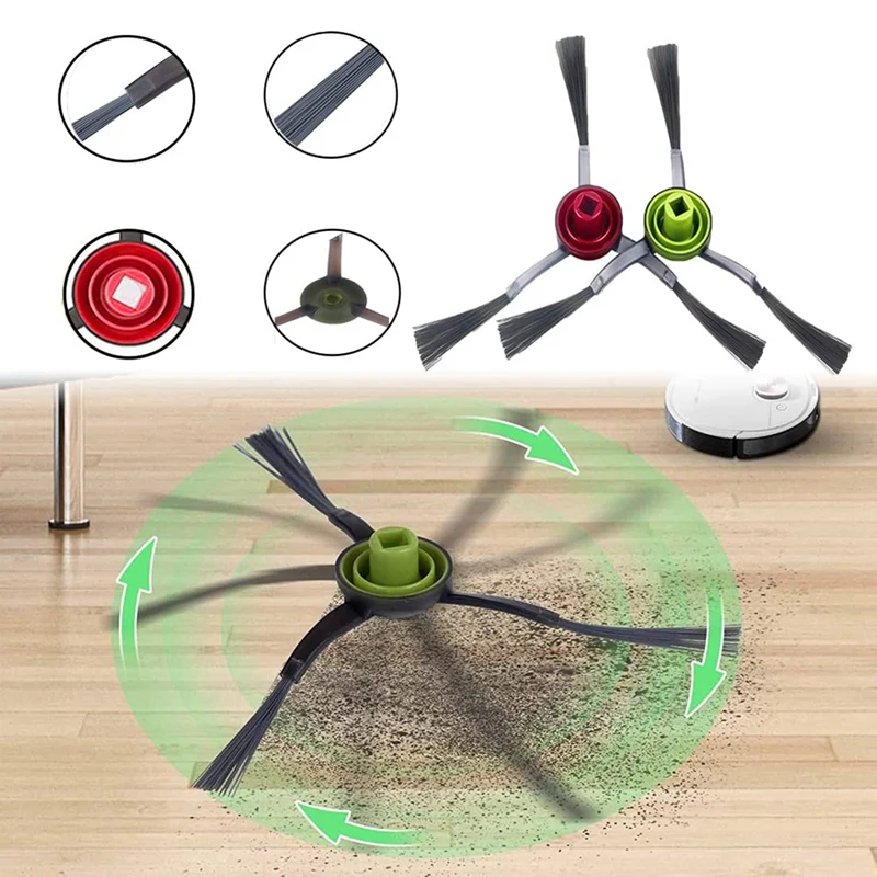 เครื่องดูดฝุ่นแปรงหลักแปรงด้านข้าง HEPA Filter Kit สําหรับ Ecovacs Deebot N8 T8 T8 AIVI T8 Max T9 เครื่องดูดฝุ่นอุปกรณ์เสริม