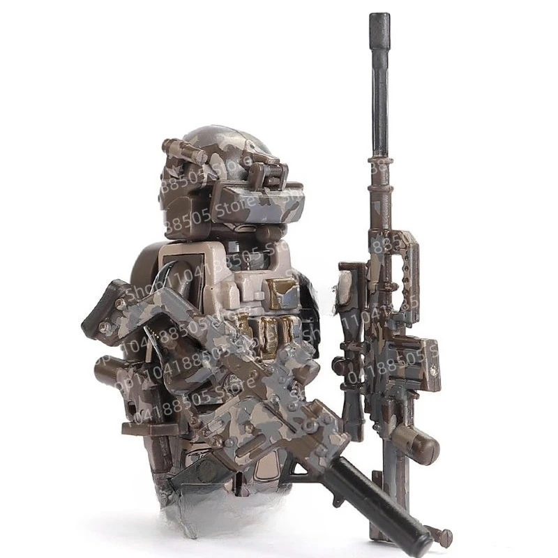 MOC Third-party Special Forces Officers, Soldiers, Dolls, Educational Toys, Gifts, Power Armor Ornaments, Collectibles.