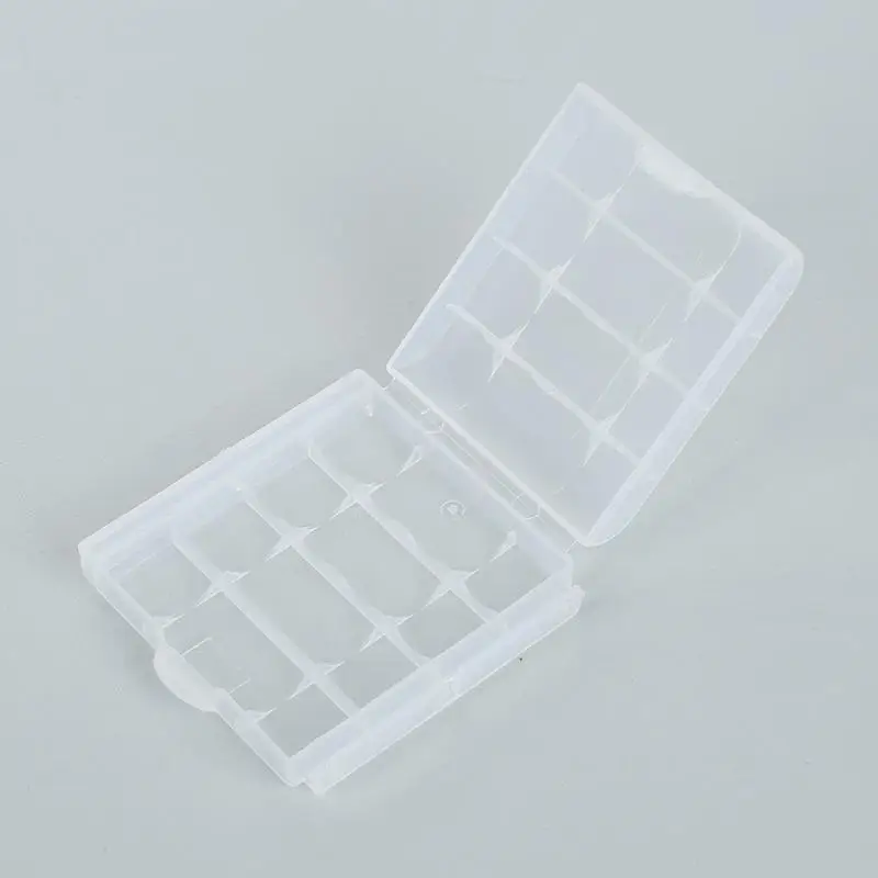 Free shipping Plastic Battery Holder Box Container For AA AAA 18650 1450016340 17500 CR123A Battery Storage Boxes Case Cover