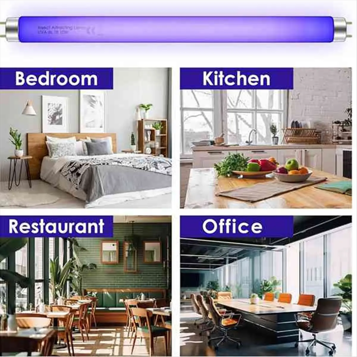 

12 Pcs Bug Zapper Replacement Light Bulbs 10W Main in Car Light